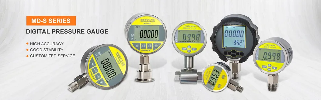 60/80/100mm Digital Recorder Pressure Gauge Manometer Factory Price