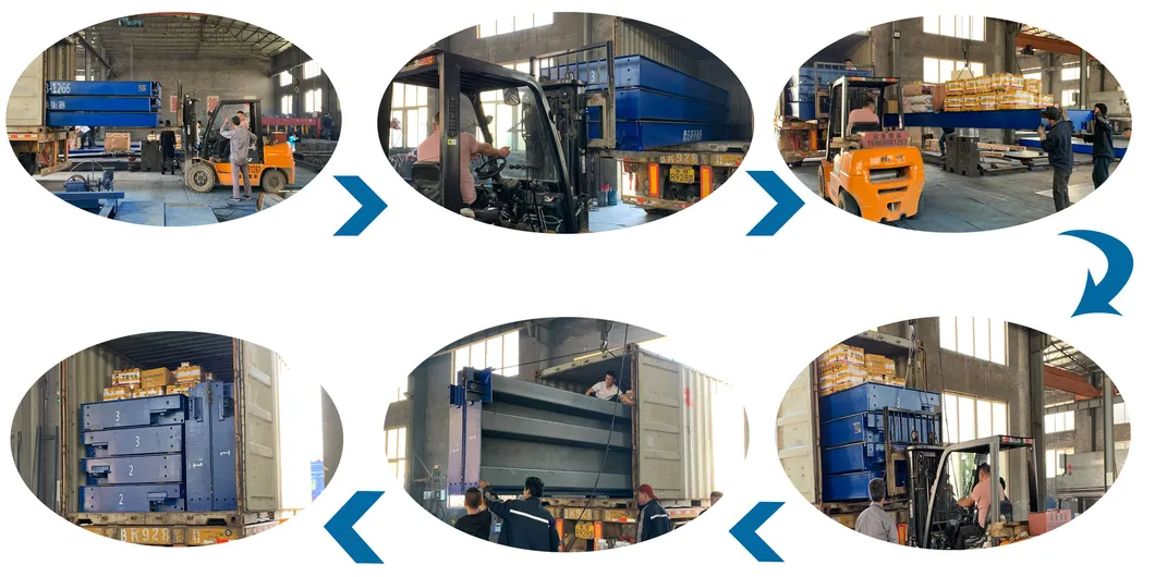 80-120tons 10 Load Cells 3X18m Public Certified Truck Scale