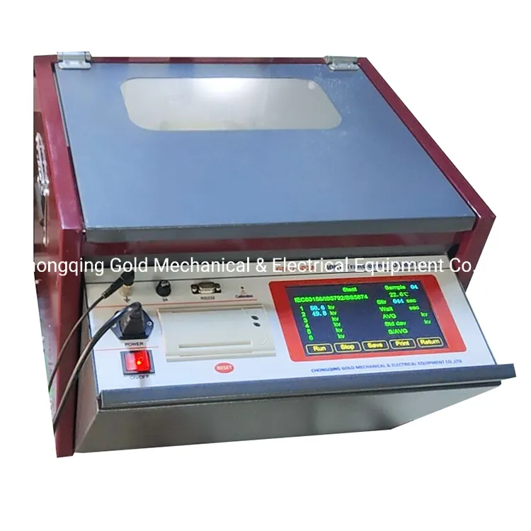 80kv 100kv Automatic Transformer Oil Dielectric Strength Insulating Oil Breakdown Voltage Bdv Tester