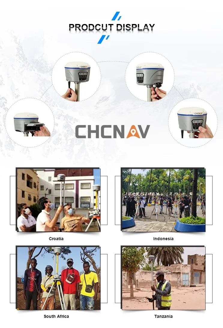Chc I50 GPS Gnss Rtk Surveying Total Station Prism Equipment