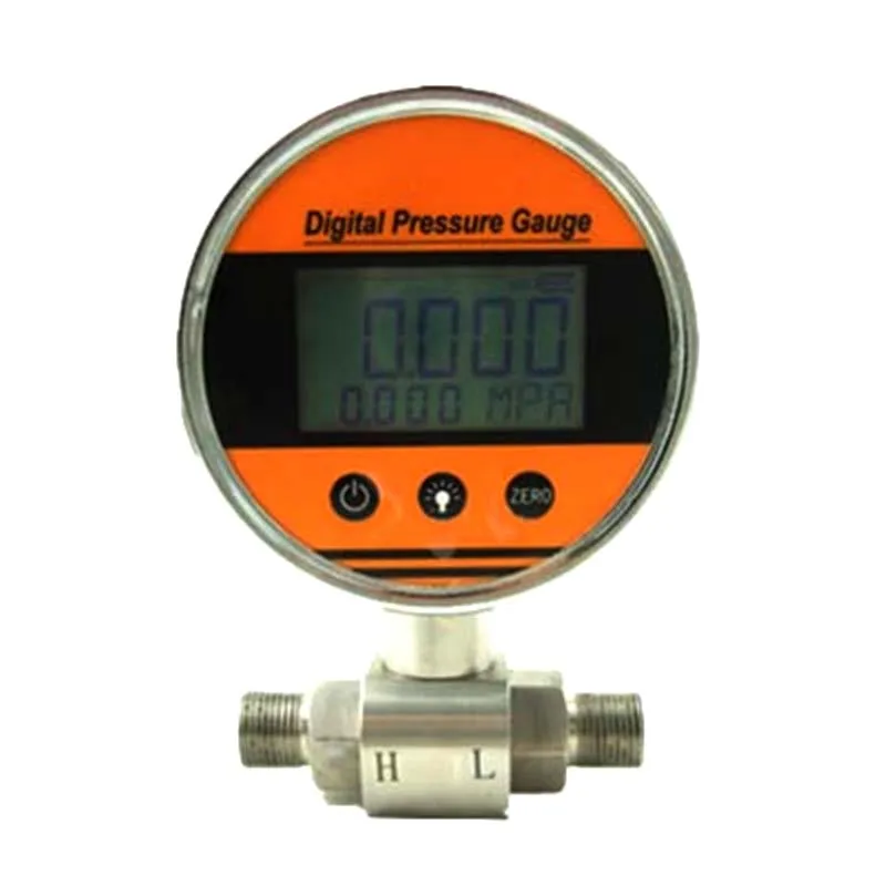 China Gas Water Digital Pressure Transmitter 304 Stainless Steel Pressure Gauge Meter Qdb118