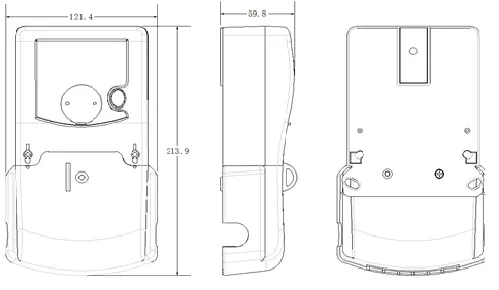 Dds566 Single Phase Energy Meter Smart Meter