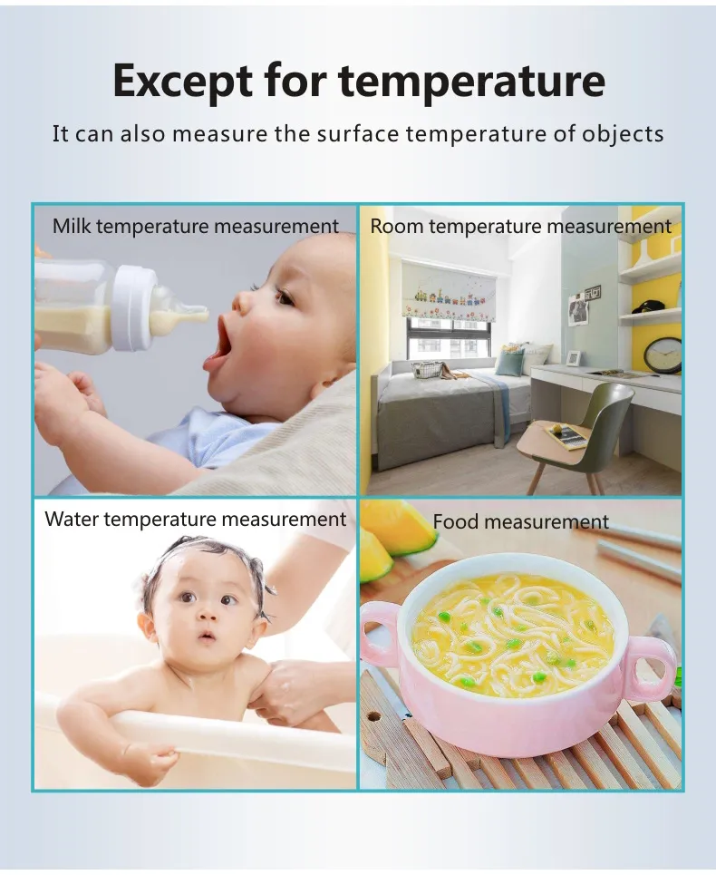 Digital Forehead Ear Infrared Thermometer Termometro