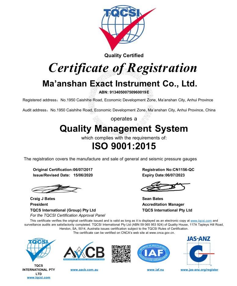 Economy Dry Pressure Gauge for Pneumatic System