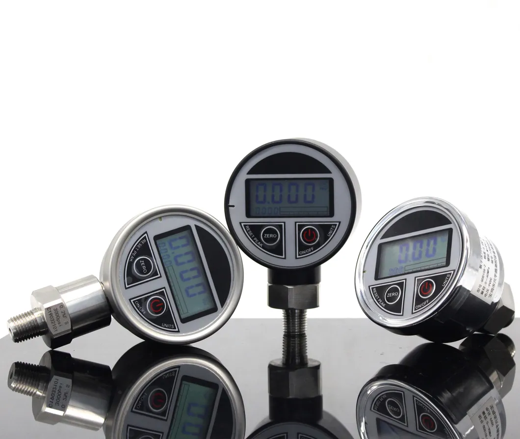 High Quality Battery Powered Metal Case Digital Pressure Gauge Manometer, 0.2% 10 Units