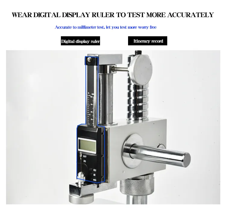 Medium Test Range From 50 to 500n Digital Display Spring Tension and Compression Testing Machine