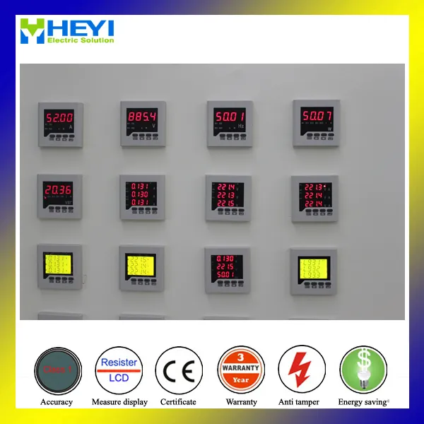 Multi Tariff Harmonic Measure Monitor Meter with Modbus