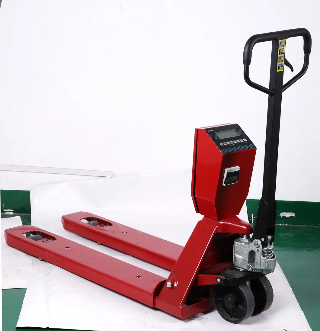 Portable Adjustable Electric Pallet Jack Scale Hand Pallet Jack Scale