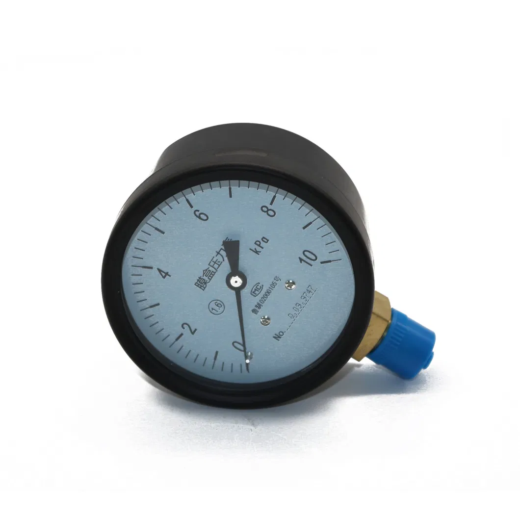 Selling 60mm Capsule Pressure Gauge Manometer