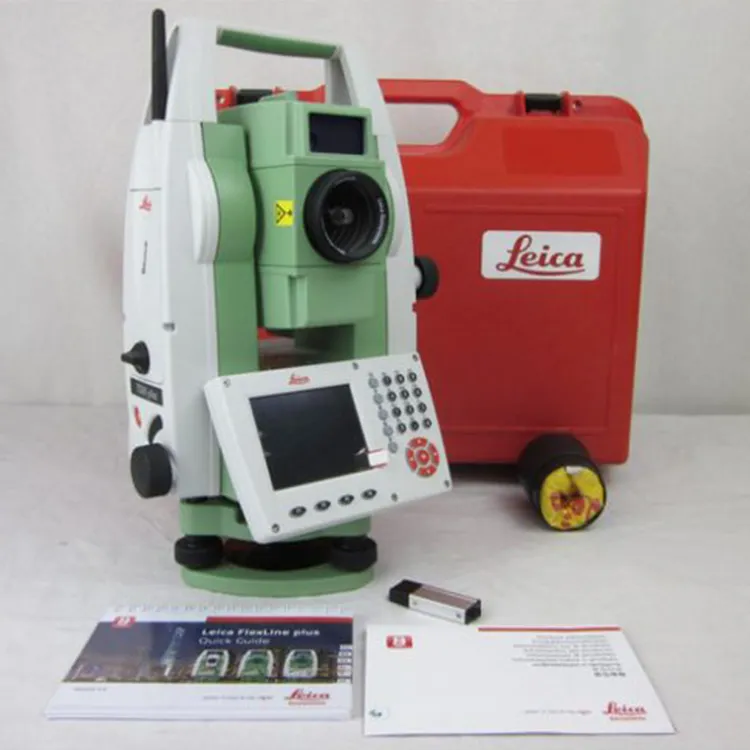 Total Station Leica Ts09 1" R500 Reflectorless Total Station Surveying Instrument