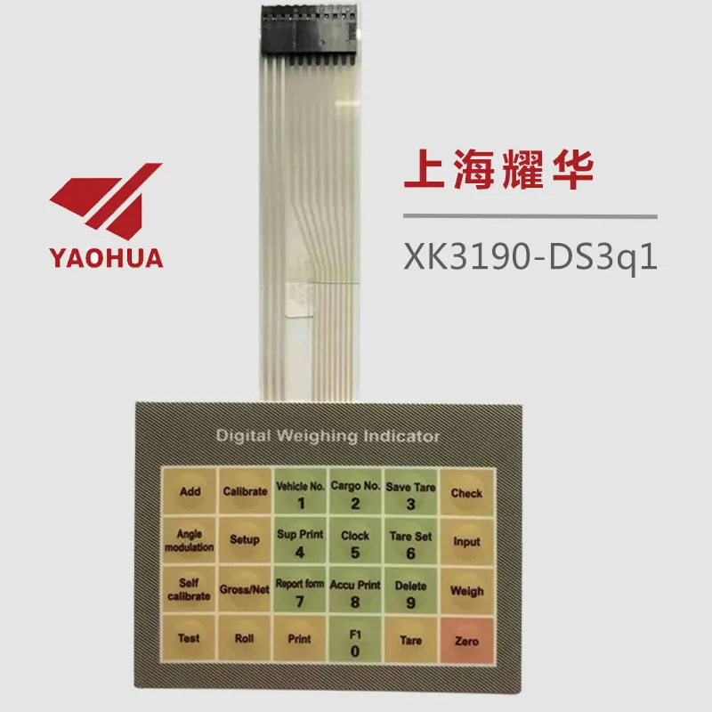 Yaohua Original Xk3190-A12+E Instrument Parts Display Button Panel Sticker
